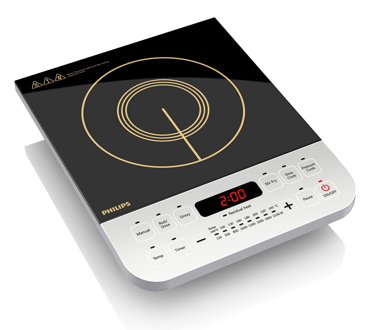 PHILIPS HD4928/01 Induction Cooktop  (Black, Push Button)