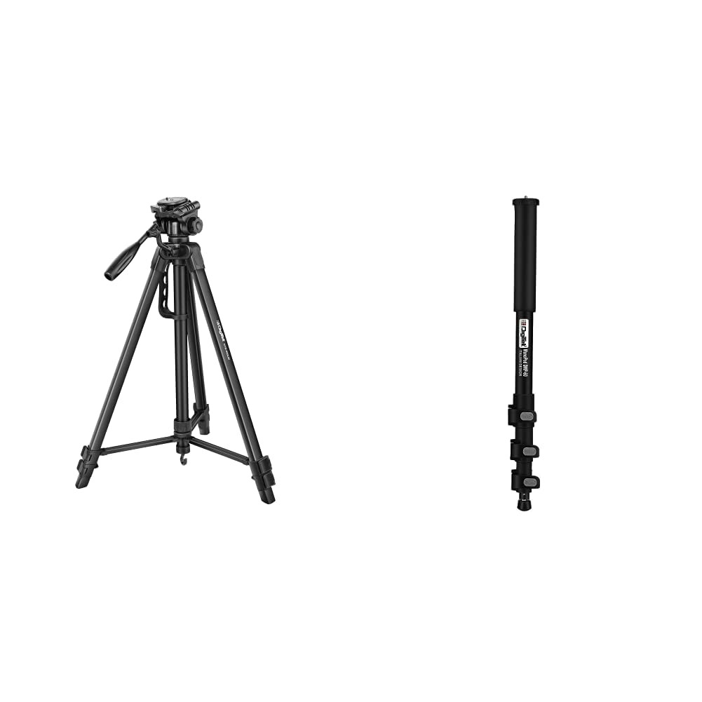 DIGITEK DTR 550 LW Tripod  (Black, Supports Up to 5000 g)