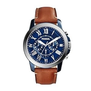 Fossil Grant Analog Blue Dial Men's Watch-FS5151 Visit the Fossil Store