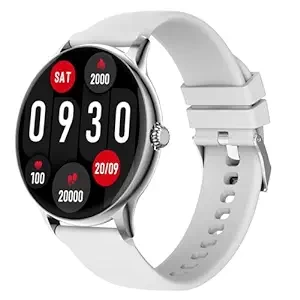 Fire-Boltt Phoenix Pro 1.39" Bluetooth Calling Smartwatch, AI Voice Assistant, Metal Body with 120+ Sports Modes, SpO2, Heart Rate Monitoring (Silver Grey)