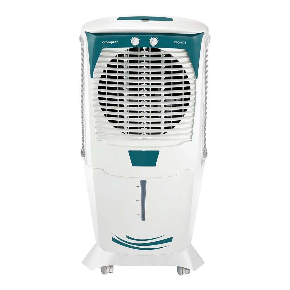 Crompton 75 L Desert Air Cooler  (White, Teal, ACGC-DAC751)