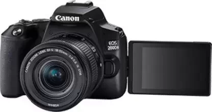 Canon EOS 200D II DSLR Camera EF-S18-55mm IS STM  (Black)