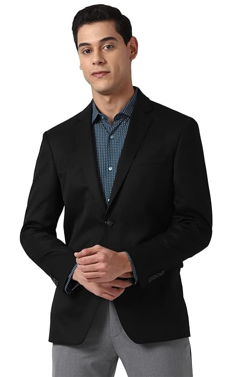 Peter England Men's Slim Fit Blazer