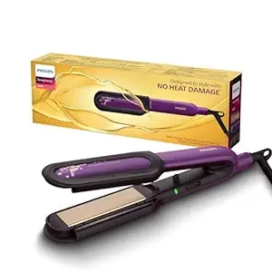 Philips NourishCare- India’s First Hair Straightener designed for No Heat Damage I Uniquely designed NourishCare & Kerashine Technology for Styling with heat protection