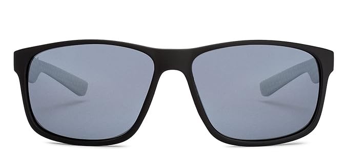 Vincent Chase By Lenskart | Black Grey Full Rim Square Branded Latest and Stylish Sunglasses | Polarized and 100% UV Protected | Men & Women