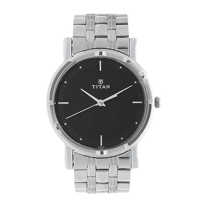 Titan Karishma Analog Black Dial Men's Watch