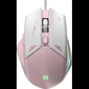 Portronics POR 2042 Wired Optical Gaming Mouse  (USB 2.0, Pink)