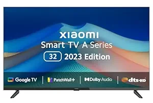 MI 80 cm (32 inches) A Series HD Ready Smart Google TV L32M8-5AIN (Black)