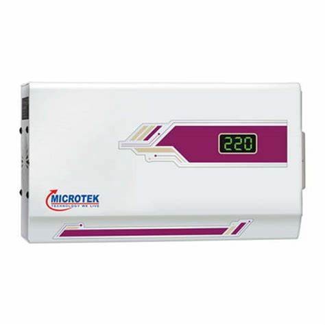 Microtek Pearl EM4160+ Automatic Voltage Stabilizer  (Metalic Grey)