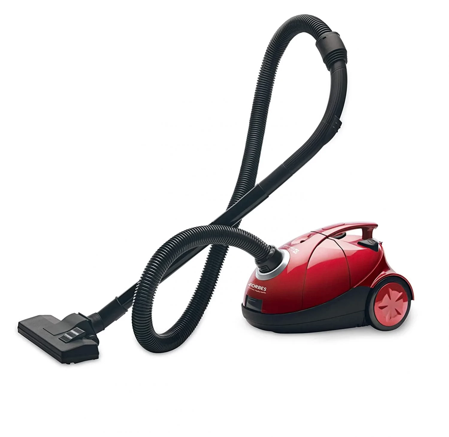 EUREKA FORBES Fast Clean Bagless Dry Vacuum Cleaner with Reusable Dust Bag  (Red and Black)