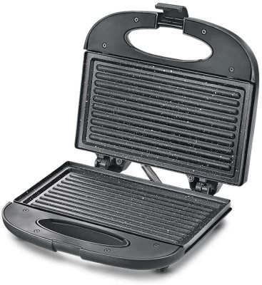 SURYAVIVA Grill Sandwich Maker Coated Non-stick Sandwich Toasters Grill (Black) Grill  (Black)