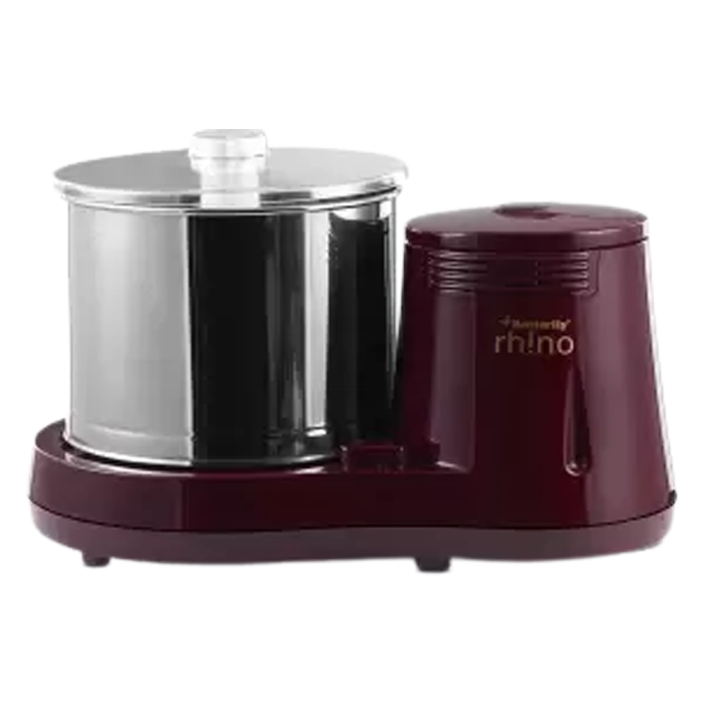 Butterfly Rhino 2 Ltr Wet Grinder  (Cherry Red)