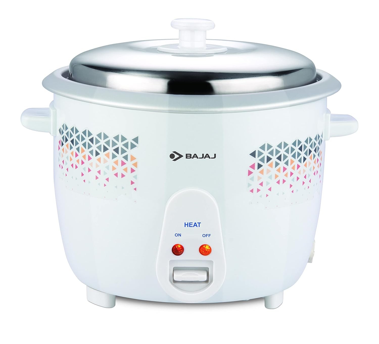 BAJAJ RCX 1.8 DLX Electric Rice Cooker  (1.8 L, White)