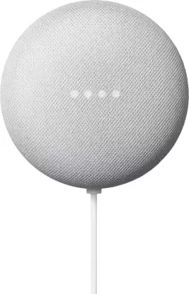 Google Nest Mini (2nd Gen) with Google Assistant Smart Speaker  (Chalk)