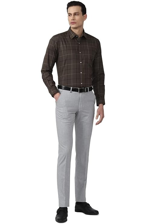 Van Heusen Men Slim Fit Pants