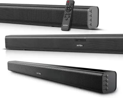 Intex Beast 4000 Soundbar 40 W Bluetooth Soundbar  (Black, 2.0 Channel)