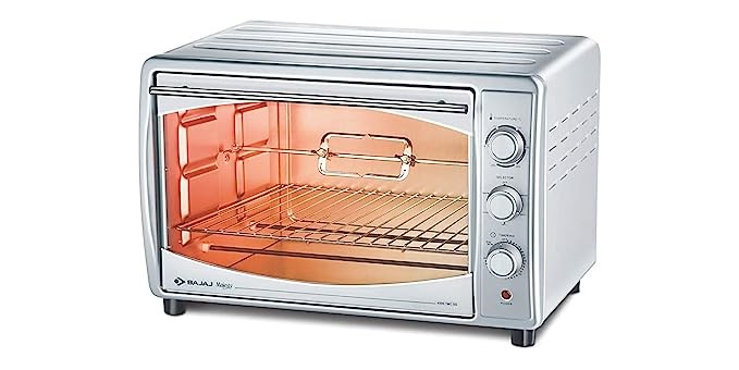 BAJAJ 45-Litre Majesty 4500TMCSS Oven Toaster Grill (OTG)  (Stainless Steel)