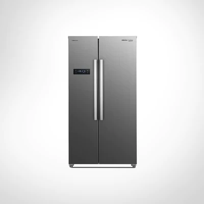 Voltas Beko by A Tata Product 563 L Frost Free Side by Side Refrigerator  (Inox, RSB585XPE)