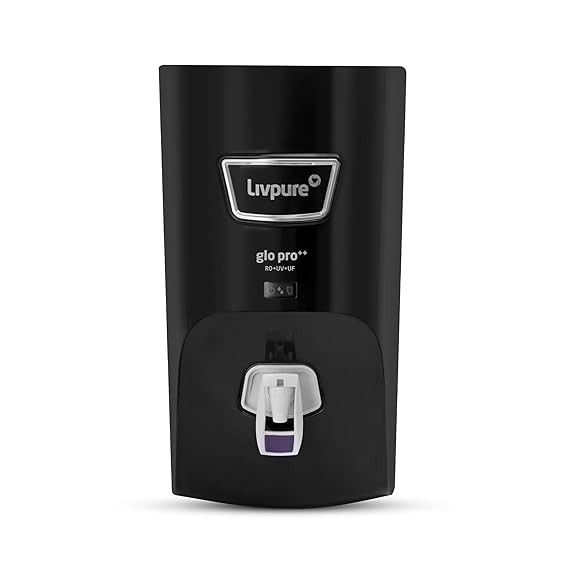 LIVPURE LIV-PEP-PRO+ 7 L RO + UV + TDS Water Purifier  (Black)