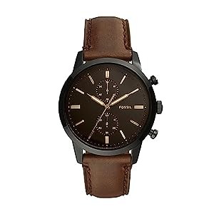 Fossil Analog Black Dial Men's Watch