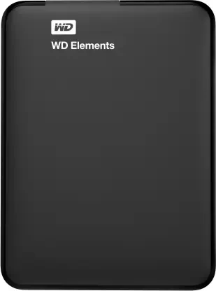 WD 5 TB External Hard Disk Drive (HDD)  (Black)