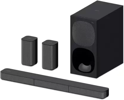 SONY HT-S20R 5.1ch Home Theatre with Dolby Digital, Subwoofer, Rear Speakers, Bluetooth Soundbar  (Black, 5.1 Channel)