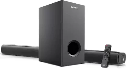 Intex Beast 9000 Soundbar With Wireless Subwoofer 120 W Bluetooth Soundbar  (Black, 2.1 Channel)