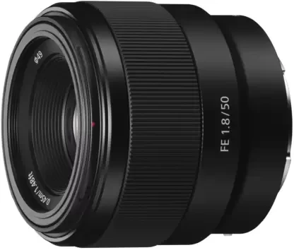 SONY SEL50F18F Standard Prime Lens  (Black, 50 mm)