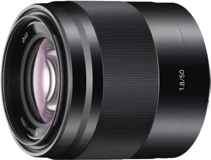 SONY SEL50F18/BC Standard Prime Lens  (Black, 50 mm)