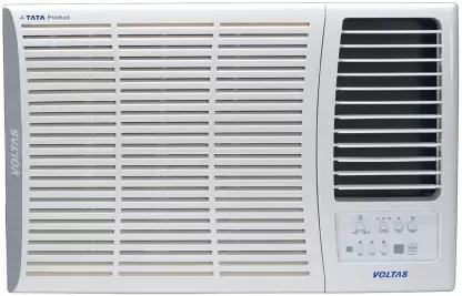 Voltas 1.5 Ton 5 Star Window Inverter AC - White  (185V Vertis Elite A(4011478), Copper Condenser)