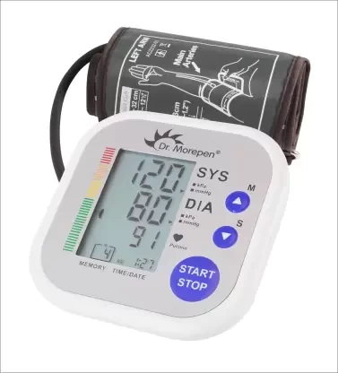 OMRON HEM-7124 Fully Automatic Digital Blood Pressure with Intellisense Technology Bp Monitor  (White)