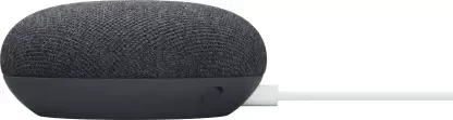 Google Nest Mini (2nd Gen) with Google Assistant with Google Assistant Smart Speaker  (Charcoal)