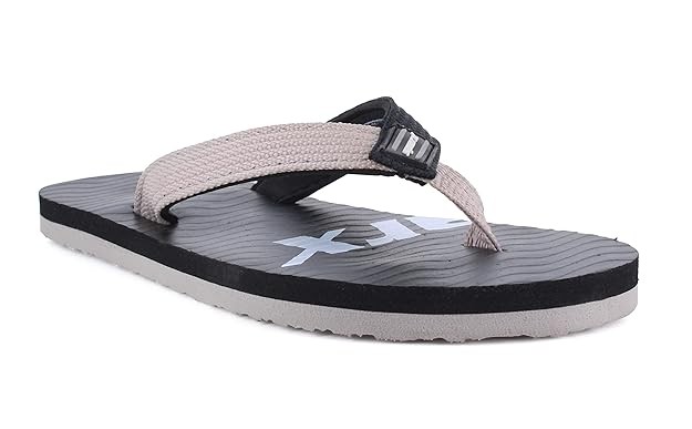 Sparx mens SF0204G Greyblack Flip-Flop - 8 UK (SF0204GGYBK0008)