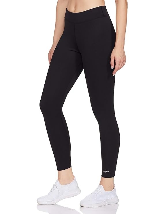 Jockey Women's Slim Fit Synthetic Leggings