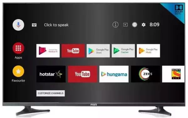 MarQ by Flipkart 108 cm (43) Full HD LED Smart Android TV with Ultra Thin Bezel  (43SAFHD)